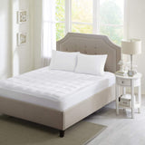 Sleep Philosophy Topper Moister Wicking Mattress Pad Highline White Full