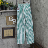 Grayson Threads St. Patricks Day Striped Graphic Boxer Pants Green Stripe XXS