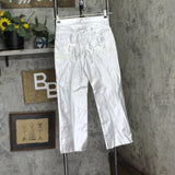 Art Class Girls High-Rise Baggy Metallic Wide Leg Denim Pant Silver Gray 14