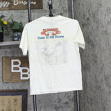 Heft Mens Vintage Alabama Pass It On Down Tour 90s Band Tee White M