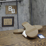 Universal Thread Womens Nesryn Shell Ornament Slide Sandals 93321844 White 9M