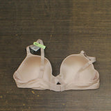 Maidenform One Fab Fit Everyday Modern Demi Underwire Bra Womens Light Pink 38B