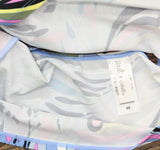 Salt + Cove Juniors Printed V-Wire Tankini Swim Top 807021 Blue Bell XS