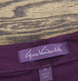 Gloria Vanderbilt Amanda Original Slimming Jeans Electric Violet Purple 16