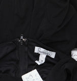 Speechless Juniors Embellished Ruched Cutout Gown Dress Black 3