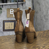 Universal Thread Womens Kinley Ankle Boots 88225770 Cognac Brown 6.5M