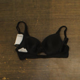 Bar III Womens Natural Beauty Balconette Bikini Swim Top MBNB24306 Black XS