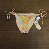 Salt + Cove Juniors Floral Side-Tie Bikini Swim Bottom SC25086B White Multi S