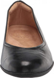 Naturalizer Womens Vivienne Ballet Flats Shoes H1931L2 Black Leather 6.5M
