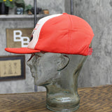 Mens Suzuki Cycles Virginia Vintage All Foam Trucker Hat Red / White OS