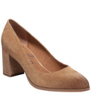 Zodiac Womens Gloria Block-Heel Pumps I3408L1 Brown 8M