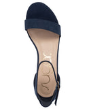 Sugar Noelle Block Heel Dress Sandals SGR-NOELLE 7 Navy Blue 5.5M