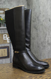 Michael Michael Kors Finley Knee-High Riding Boots 40F1FIFBEL Black 7M