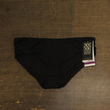 Coco Reef Womens Ruched Hipster Classic Solid Shirred Bikini Bottom Black 2XL