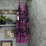 Siena Womens Embroidered Mesh Sleeve Dress SATP1126 Fuchsia Pink / Black 12