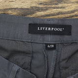 Liverpool Womens Stretch Dress Pants 166a86825df5f7 Gray 6/28