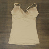 Self Expressions Maidenform Women's Wireless Cami with Foam Cups Beige Brown M