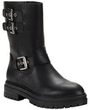 Sun + Stone Womens Onnyx Engineer Booties 10019660000 Black 9.5M