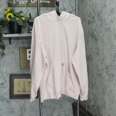 Carhartt Mens Loose Fit Heavyduty Fleece Pullover Hoodie 166fbc6f1780c7 Pink 2XL
