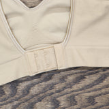 Bali Womens Comfort Revolution Wirefree Bra ComfortFlex Seamless 2-Ply Nude S
