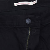 Levis Womens Plus Size 720 High Rise Super Skinny Jeans Pants Black Night 24W