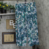 Ny Collection Pull on Wide-Leg Palazzo Pant Emerald Vibeskin Green PXL Short