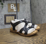 Easy Spirit Womens Minny Flat Strap Sandal SEMINNY Black 8W