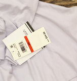Roudelain Womens Drop-Shoulder Crewneck Sleep Tee Purple Heather XS