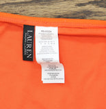 Lauren Ralph Lauren Macrame-Ring Hipster Bikini Bottom Persimmon Orange 14