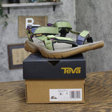 Teva Fi 5 Universal Sport Adjustable Strappy Terrain Sandals Iguana Green 8M