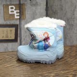 Frozen Toddler Girls Winter Boots 88236653 Blue 8T