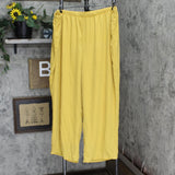 Antthony Womens Lined Plus Size Woven Pants 1666a2d917f066 Yellow 3XP