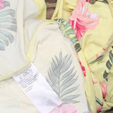 Global Chic By Iman Boho Chic Maxi Dress with Head Wrap Yellow Floral 3X Tall