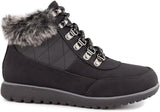 Karen Scott Womens Wanona Faux Suede Bootie Ankle Boots 10011619500 Black 8.5M