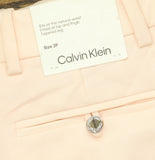 Calvin Klein Womens Petite Modern Straight-Leg Slack Pants Parfait Pink 2P