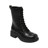 Wild Fable Helga Lace-Up Combat Boots 94568558 Black 6M