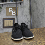 Cat & Jack Boys Slip On Lightweight Dress Sneakers Charcoal Black 2