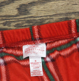 Wondershop Womens Plaid Microfleece Holiday Pajama Pants 94690534 Red S