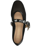 Journee Collection Womens Naveah Mesh Studded Flats NAVEAH Black 8.5M