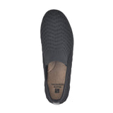 White Mountain Courage Womens Sneaker Flat Black Fabric 9.5M