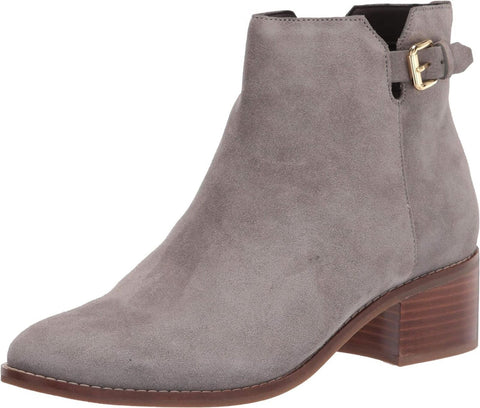 Cole Haan Women's Faux Suede Haidyn Bootie W21603 Stormy Gray Suede 5B