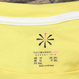 Isaac Mizrahi Live! Womens Plus Size 3/4 Sleeve Knit Shirt Top Yellow 1X