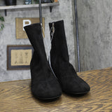 A New Day Womens Dolly Ankle Boots 88098511 Black 7M