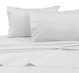 Tribeca Living TC Cotton Sateen Extra Deep Pocket 4-Piece Sheet Set White King