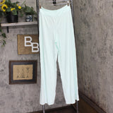 INC International Concepts Knit Tank & Pajama Pants Set Clear Dew Green S