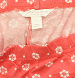Charter Club Floral Print Elastic Waist Pajama Pants Pink L