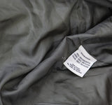 Sebby Collection Womens Long Belted Puffer Coat with Hood Jacket Olive Green S