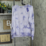 Joylab Women's Soft Lightweight Sweatshirt P7877 Blue Gray XS