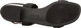 Easy Street Women's Charee Block Heel Sandal Heeled CHARE Black Woven 8.5M