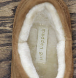 Madden Girl Brave Platform Cozy Bootie BRAV02J1 Tan Brown 9.5M